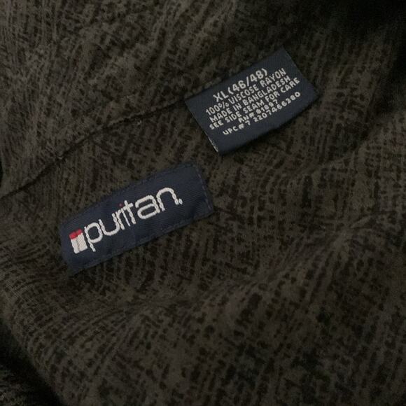 Puritan Mens Hawaiian Shirt Size Xl 46/48 - Picture 5 of 5